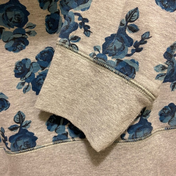 The North Face Gray Printed Sweatshirt Size - L - Picture 6 of 7